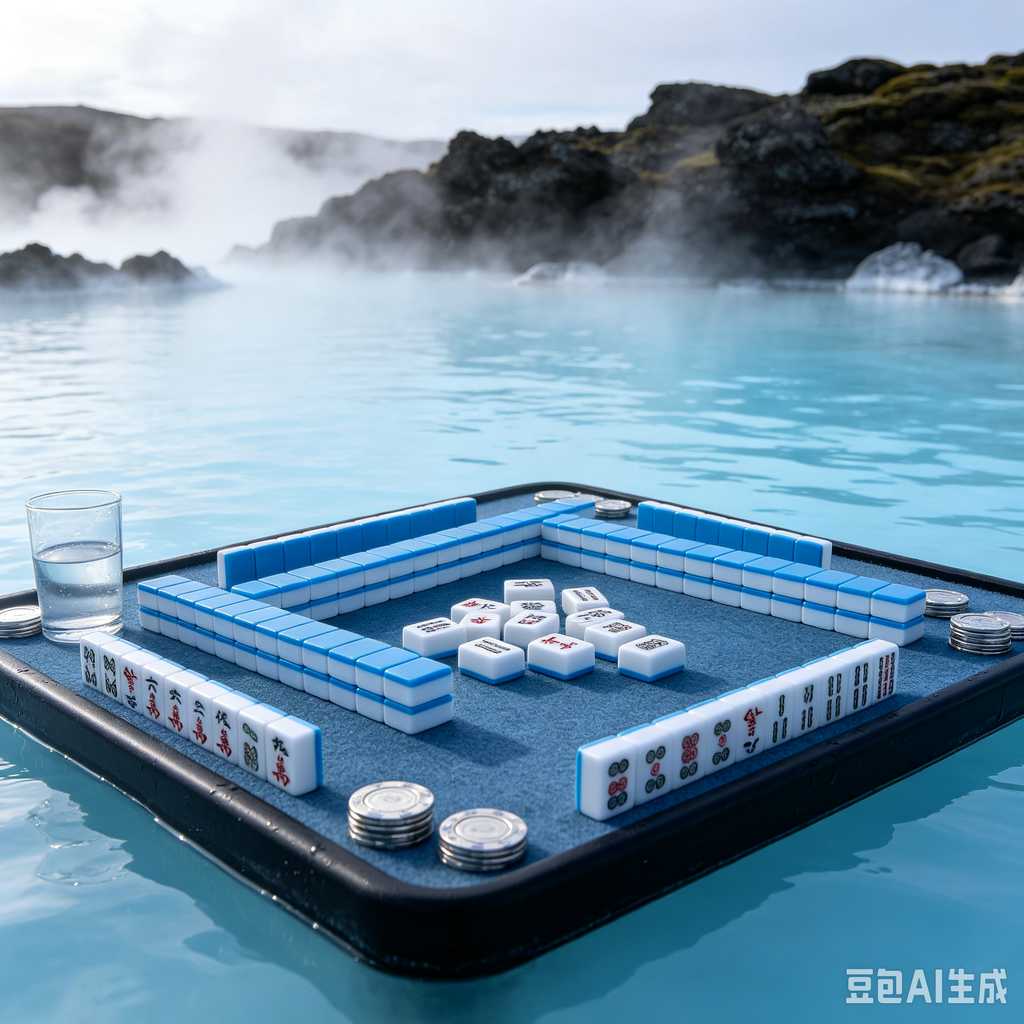 stable print mahjong set