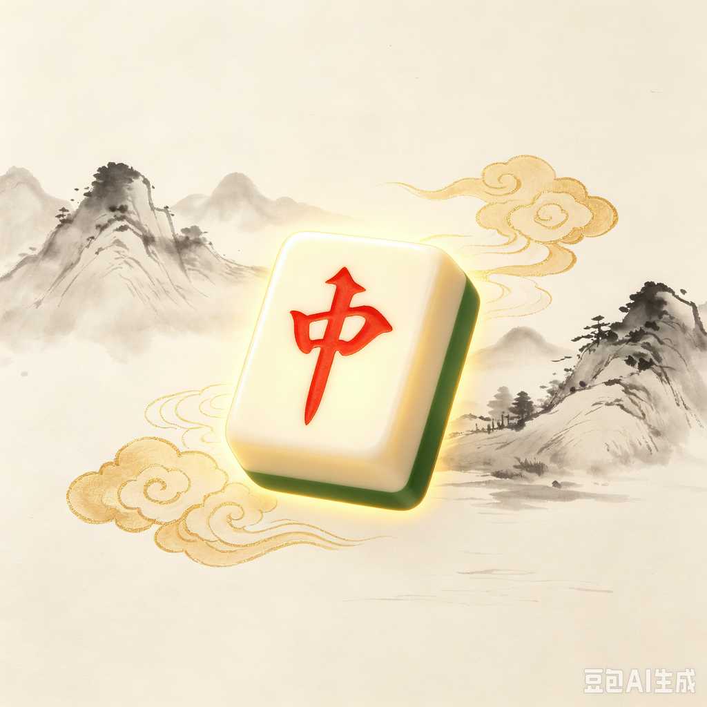imported chinese mahjong set