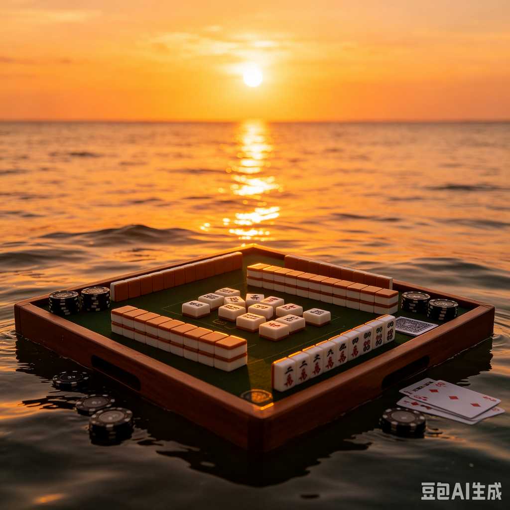 carved pattern mahjong set